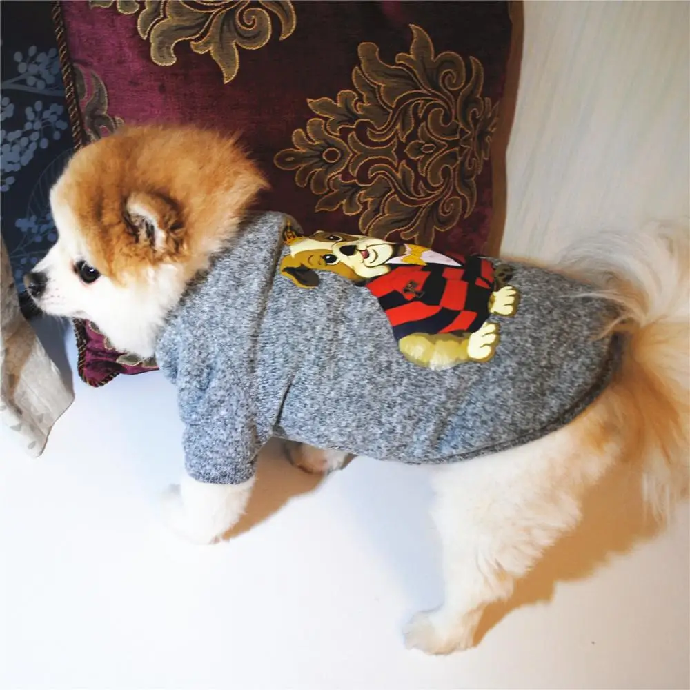 Pet Clothes for Small Medium Dogs Puppy Hoodies Coat Spring Sweatshirt Dog Outfits Fashion Pet Bulldog Pug Hoodies Clothes