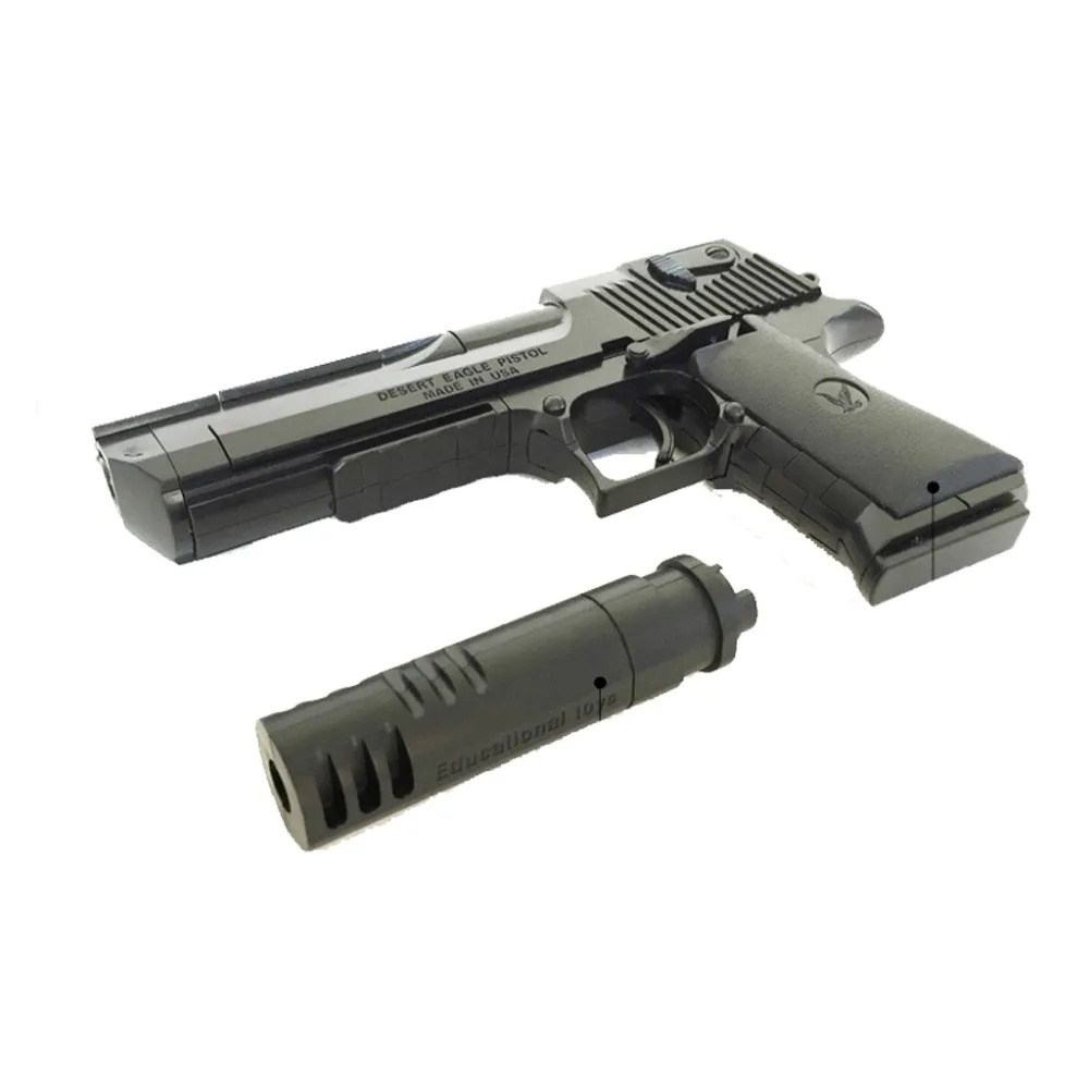 

777A 45pcs desert eagle Building block m1911 toy gun airsoft pistol air soft ak47 sniper m4a1 children lepin Toys