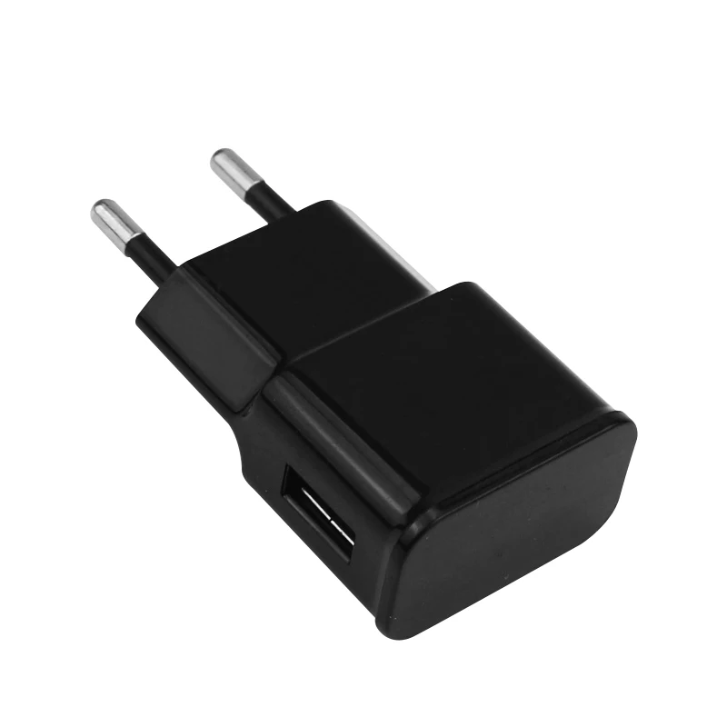 تحلق فوق 1 USB مهايئ شاحن السفر شاحن الجدار شاحن الاتحاد الأوروبي التوصيل لسامسونج S8 زائد فون 7 5V2A USB للهاتف المحمول شواحن