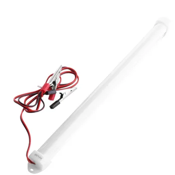 

YAM 1PC 12V Car LED SMD Interior Light Bar Tube Strip Lamp For Van Boat Warm white / White