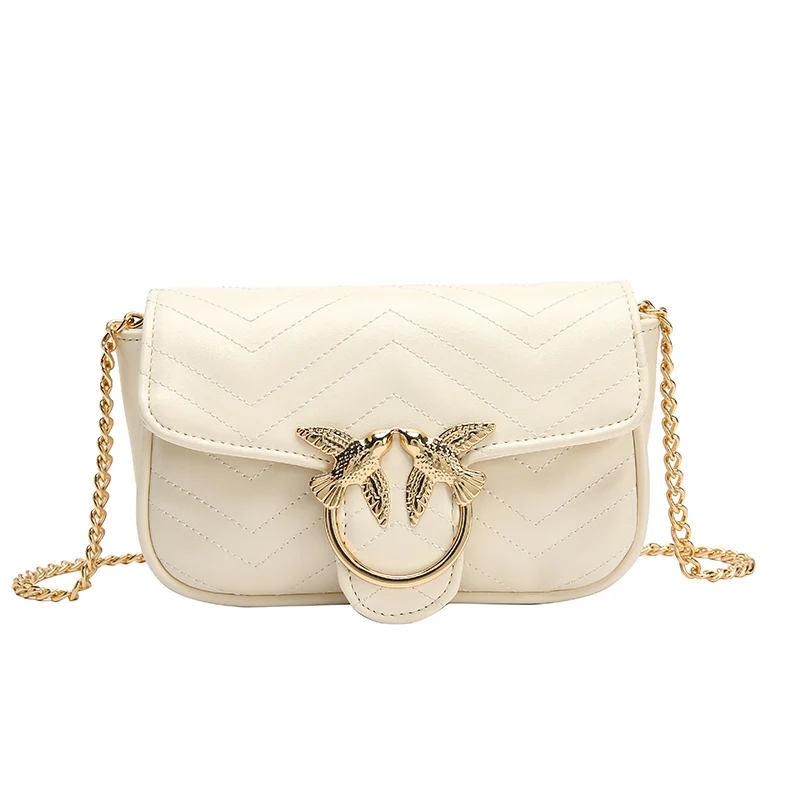 

Women Messenger Bags 2019 Famous Brands Women Fashion Simple Solid Color Swallow Chain Shoulder Cro ssbody Phone beach Bag sac