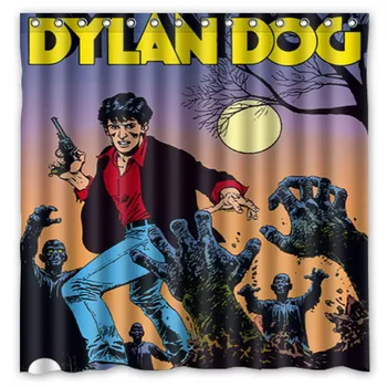 

Custom Dylan Dog Printed Waterproof Fashion Shower Curtain 72"x72" Mildew Proof Bath Curtains Free Shipping Bathroom Decor