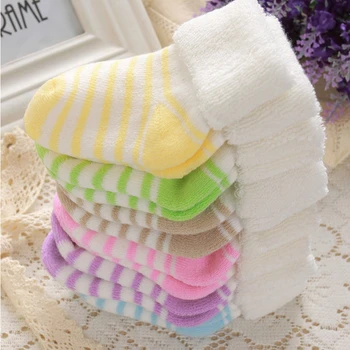 

Baby Boys Girls Warm Cotton Socks For 0-3Y Baby Girl Socks Newborn Socks Infant Socks