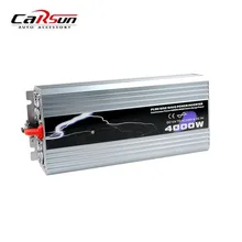 4000W Power Inverter Pure Sine Wave 12V/24V/48V DC to 110V/220V AC Car Converter inverters Adapter With Retail Package