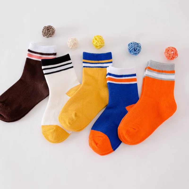 

Hot 25 models Baby Boy Socks 5 Pairs Children Autumn Winter Cartoon Socks for Girls Kids for Girls To School Sport Baby