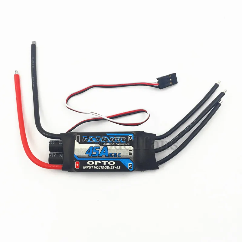 

RCtimer NFS 45A OPTO Brushless ESC Speed Controller SimonK Firmware