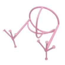 Держатель спонжа для макияжа яйцо Подставка для губки Puff Дисплей Стенд сушилка для макияжа инструмент для хранения случайный цвет