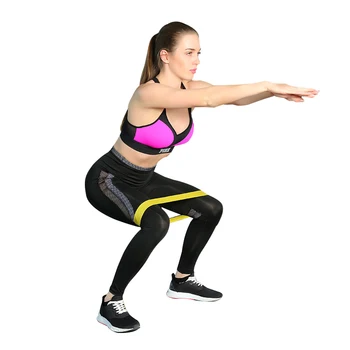 Latex Strength Training Resistance Bands Set 4