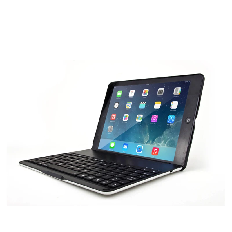 7 цветов, bluetooth-клавиатура с подсветкой Чехол для iPad 9,7 Высокое качество флип чехол для ноутбука в виде ракушки планшеты чехол для Apple iPad Air