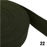 22 20mm 25mm 38mm 50mm wide Imicka webbing Army green