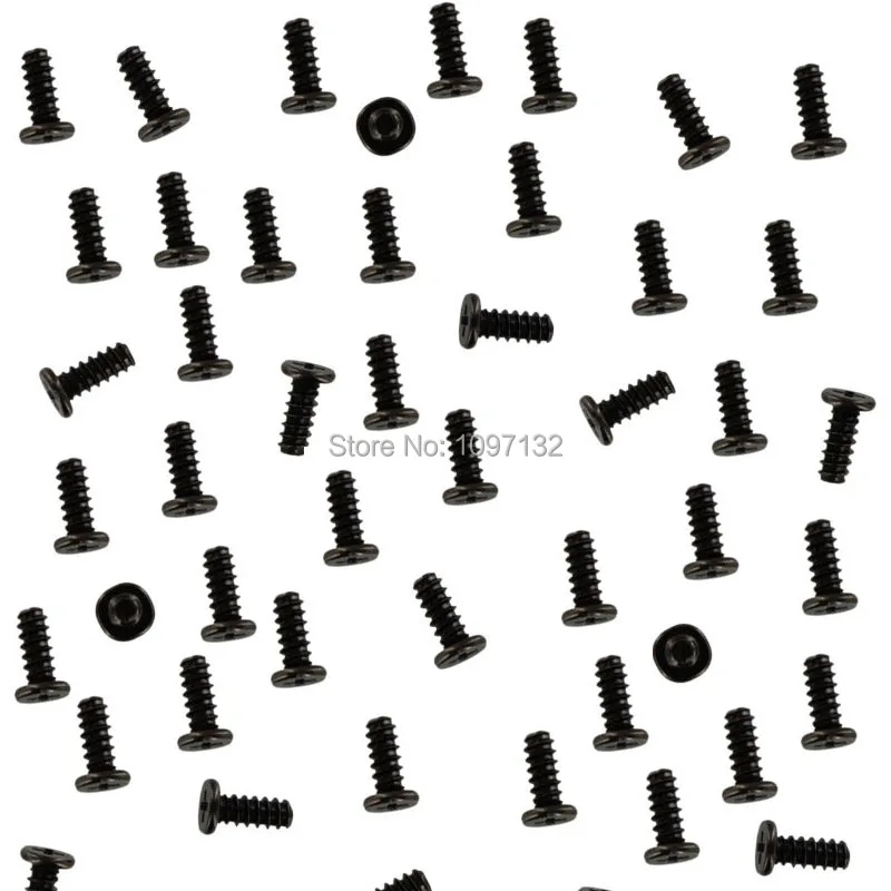 PS4 Game Accessories Black Screws For Sony PlayStation 4 PS4 Pro Slim