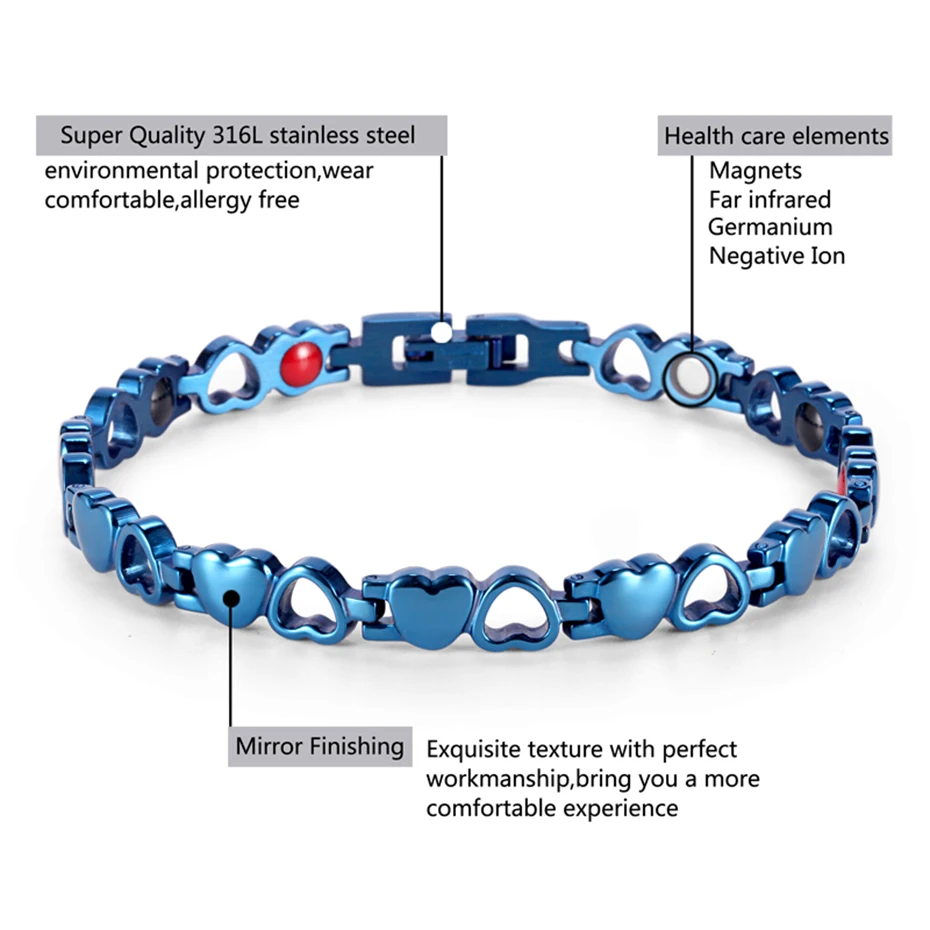 titanium bracelet for lady  (5)