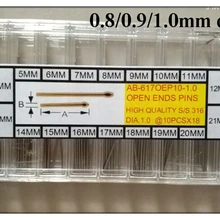 360 шт. шплинт баров 0,8 мм 0,9 мм 1,0 ремешок для часов, мм звенья для браслета ремень ремонт настроить