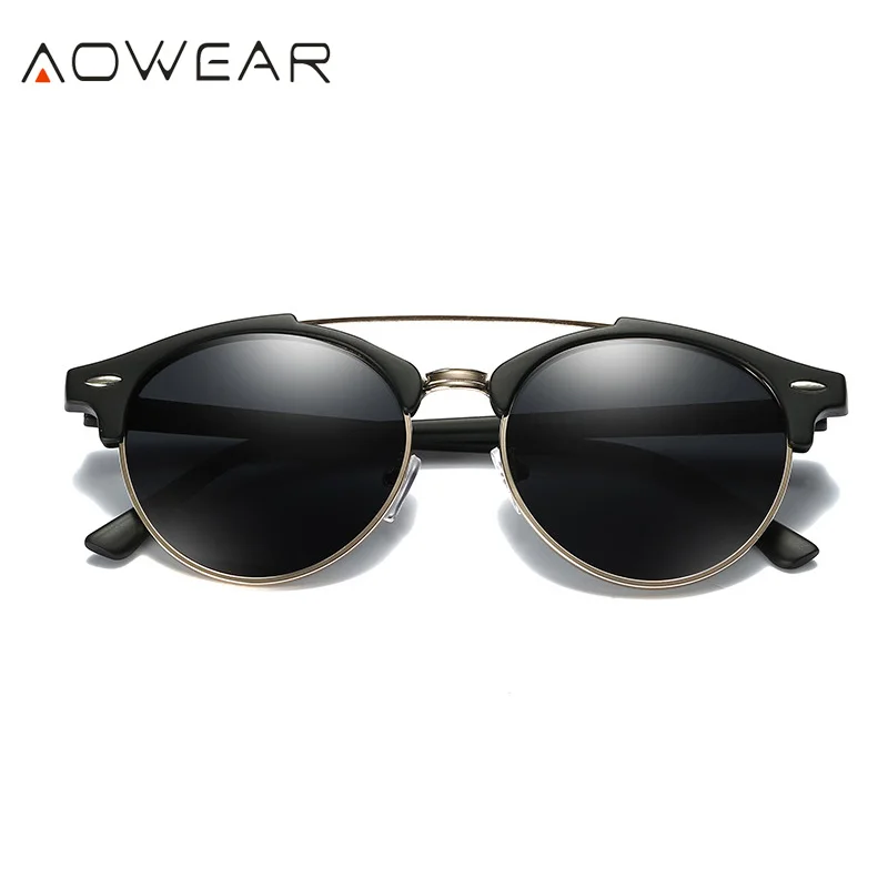 Солнцезащитные очки AOWEAR поляризационные UV400 для мужчин и женщин брендовые