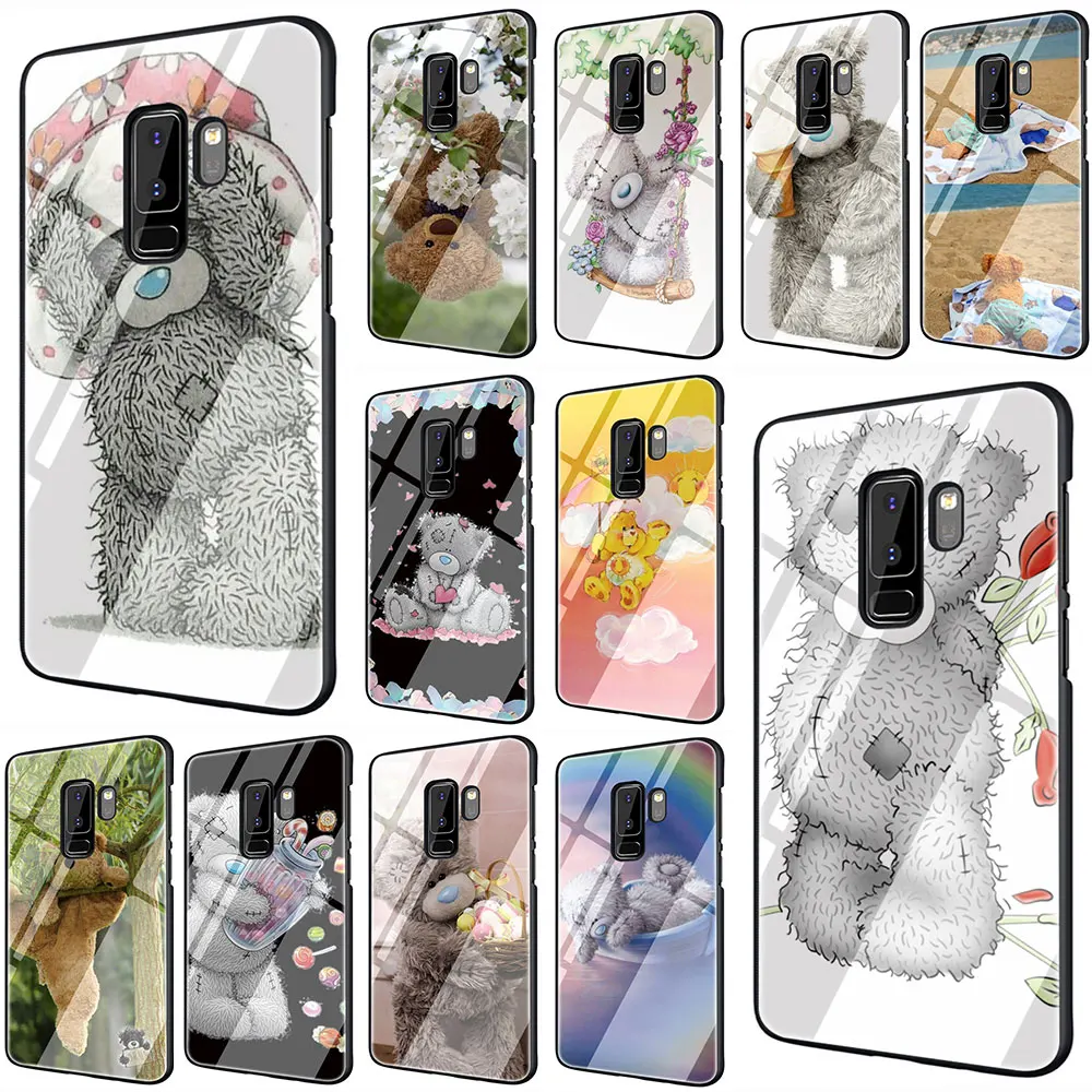 Чехол для телефона Tatty Teddy Bear из закаленного стекла чехол Galaxy S7 edge S8 9 10 Plus Note 8 A10 20 30
