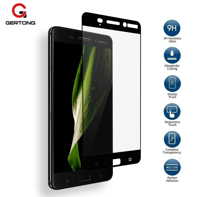 gertong cover tempered glass for nokia 6 5 3 toughened protective glass for nokia 6 3 8 7 5 gertong cover tempered glass for nokia 6 5 3 toughened protective glass for nokia 6 3 8 7 5