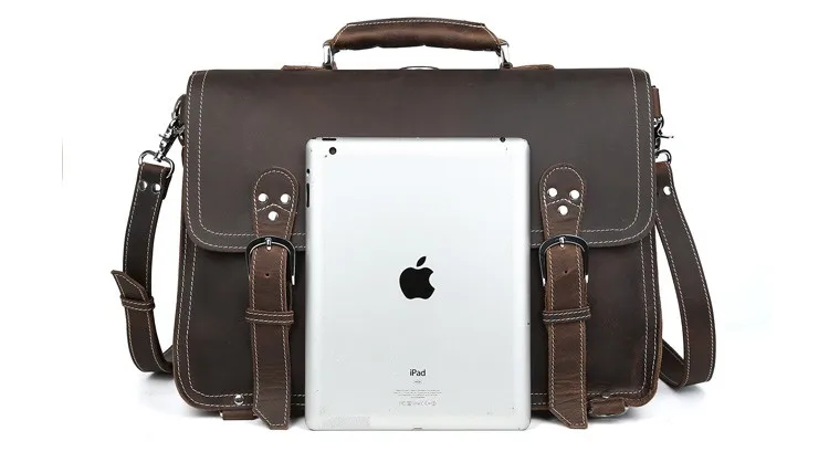 TIDING натуральный кожаный рюкзак, винтажная сумка на плечо, мужская сумка через плечо, 10597