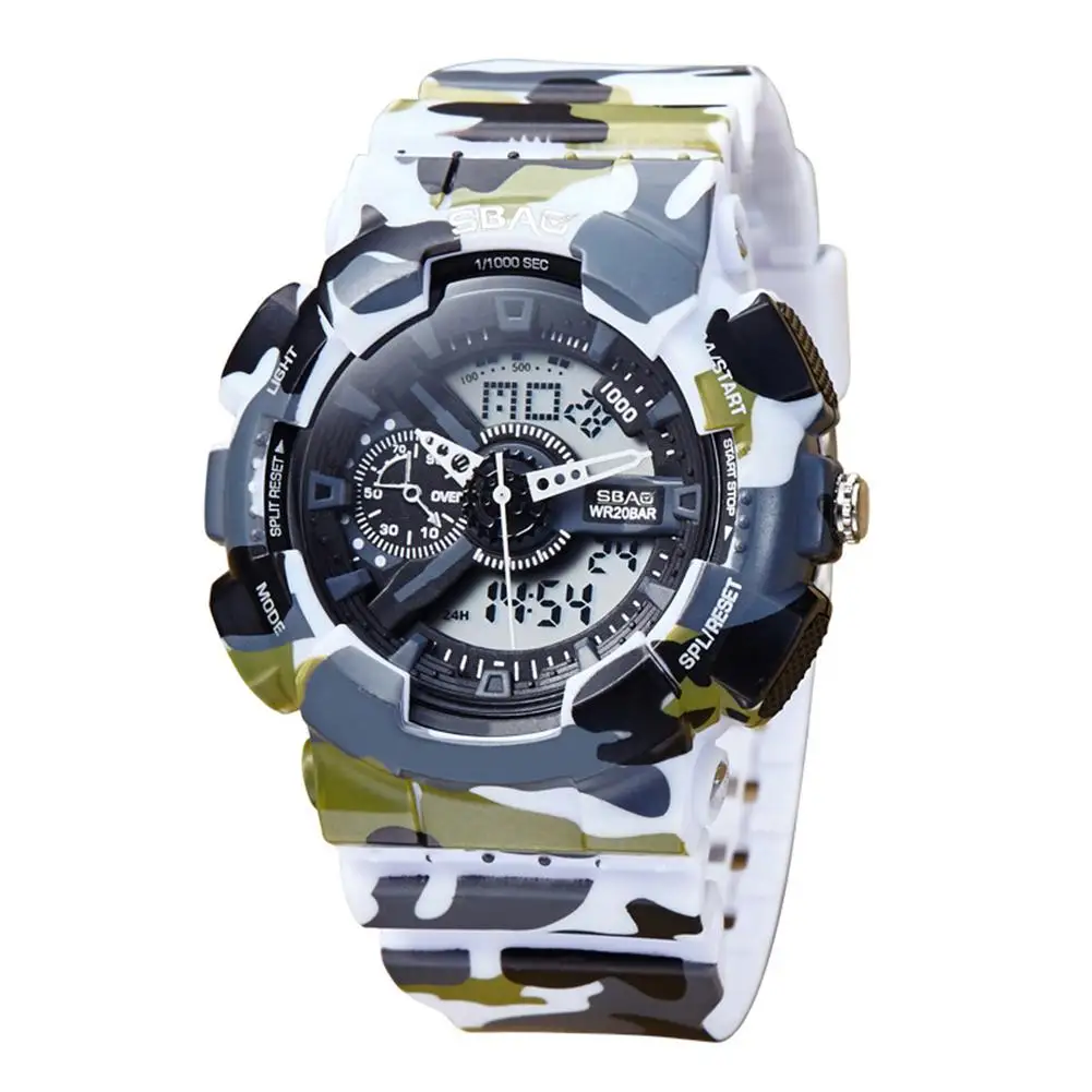 

Men's LCD Digital Wristwatch Fashion Analog Quartz Date Waterproof Wrist Watch