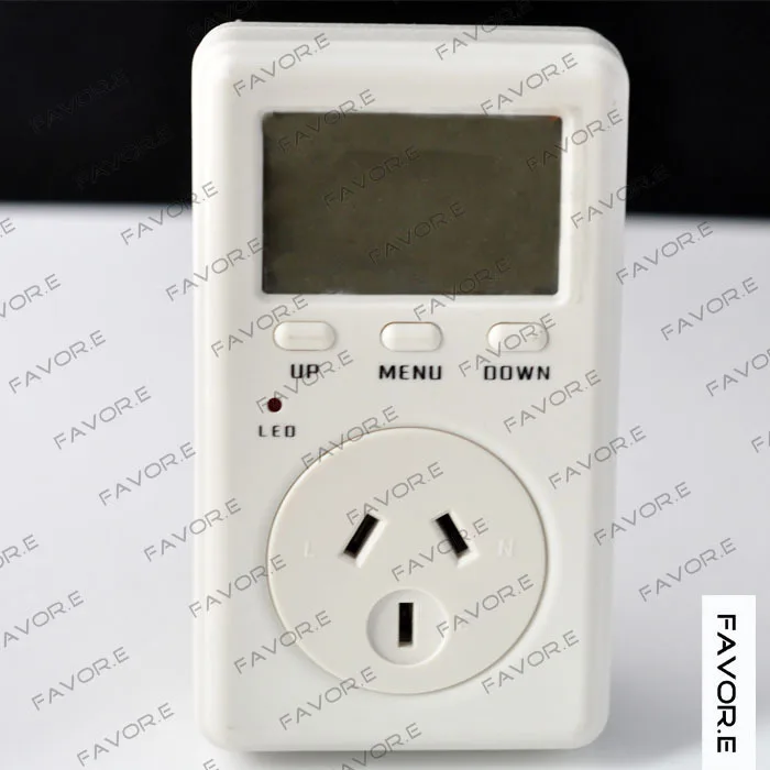 

plug-in single phase digital display Current meter,power factor meter - AU plug D02B