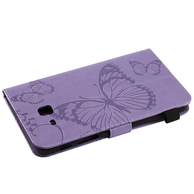 3D Butterfly Embossed Tablet Case Cover For Samsung Galaxy Tab A6 7.0 SM-T280 SM-T285 Flip PU Leather Tablet Cover +Stylus Pen (16)