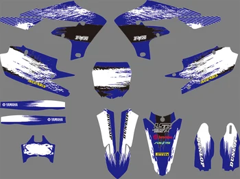

0768 Motorcycle Team Graphic Backgrounds Decal Stiker Kits for YAMAHA YZ450F 2018 2019