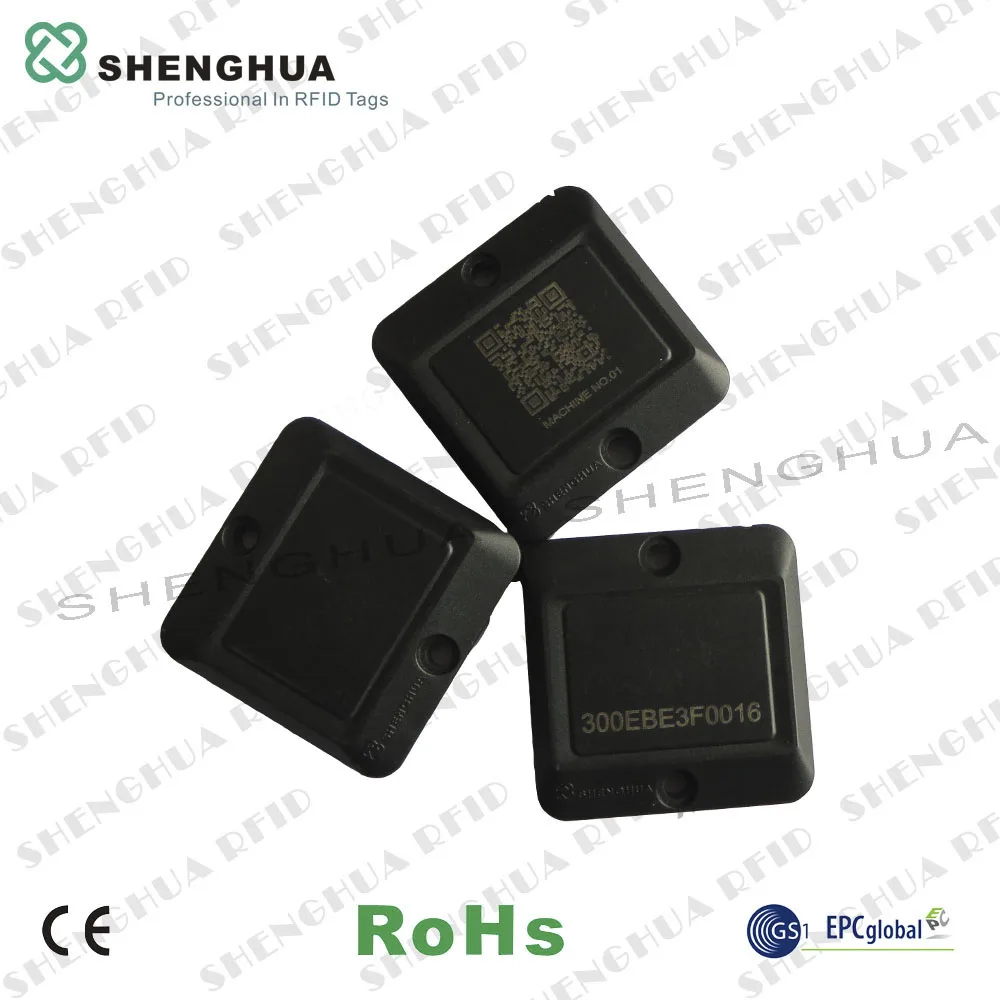 

10pcs/pack Waterproof Plastic Flexible UHF RFID Metal Tag Tracking Assets Anti-metal Sticker with Alien Smart Chip