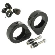 39mm Turn Signal uchwyt mocujący widelec przeniesienie zaciski wskaźnik dla modeli Harley motocykl Sportster Dyna Honda Sukuzi Yamaha