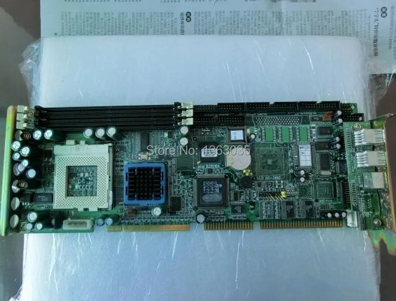 PCA 6180E 6180 Промышленная материнская плата с 1 * LAN портами 4 USB 2 Клавиатура портов VGA COM