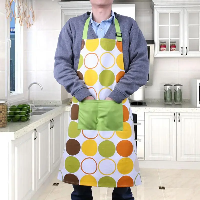 High Quality Canvas Lining Waterproof Aprons Adjustable Sleeveless
