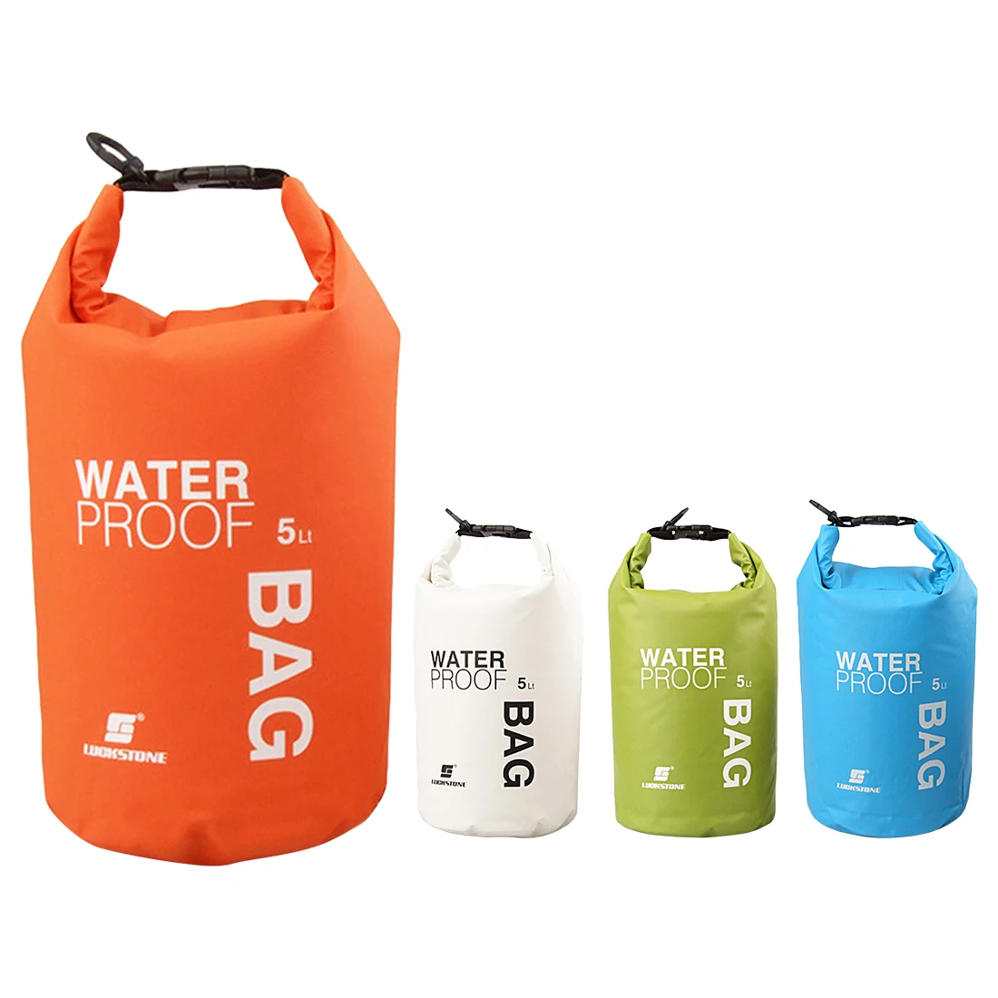 Brand New 4 Color 5L Outdoor swimming Waterproof Bag Camping Rafting