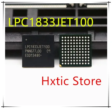 10 PCS LOT LPC1833JET100 LPC1833 BGA 100 IC