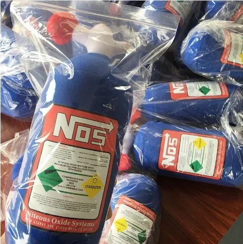 NOS Закись азота подушка в форме бутылки плюшевые игрушки турбо JDM Подарочный