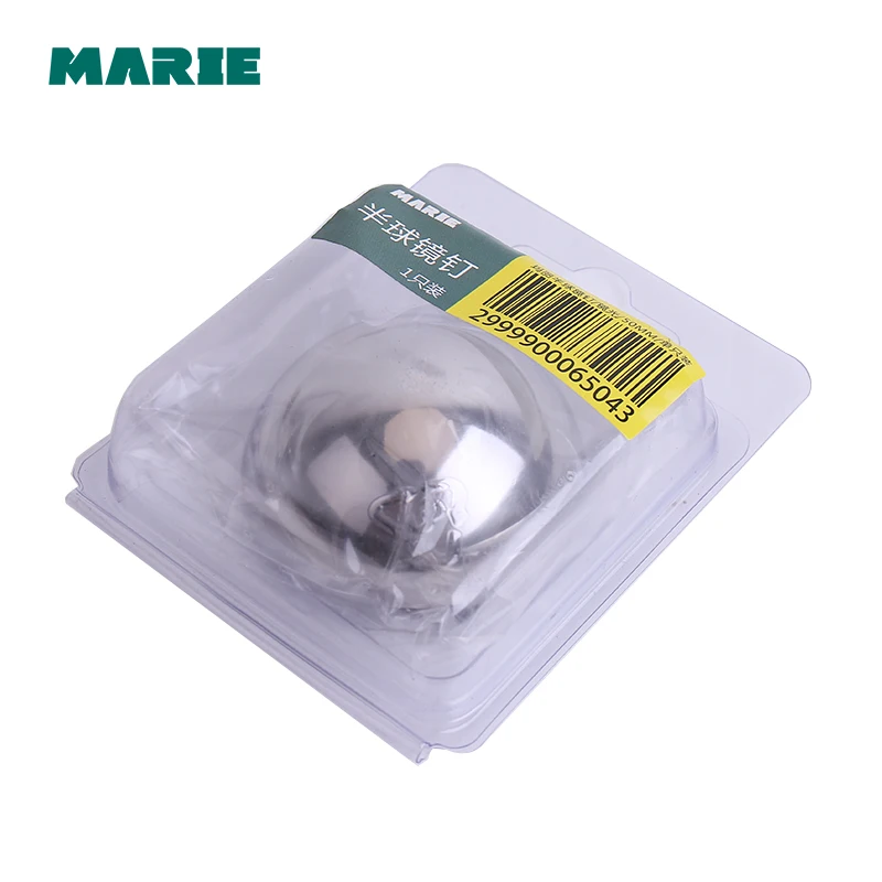 Pure stainless mirror nail, all stainless steel decorative nail, decorative advertisement nail cover