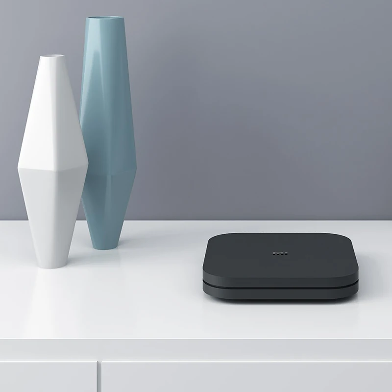 Xiaomi mi Box S глобальная версия 4K ТВ приставка Cortex-A53 четырехъядерный 64 бит Mali-450 Android 2 ГБ+ 8 Гб HD mi 2,0 Google BT4.2 ТВ приставка чехол