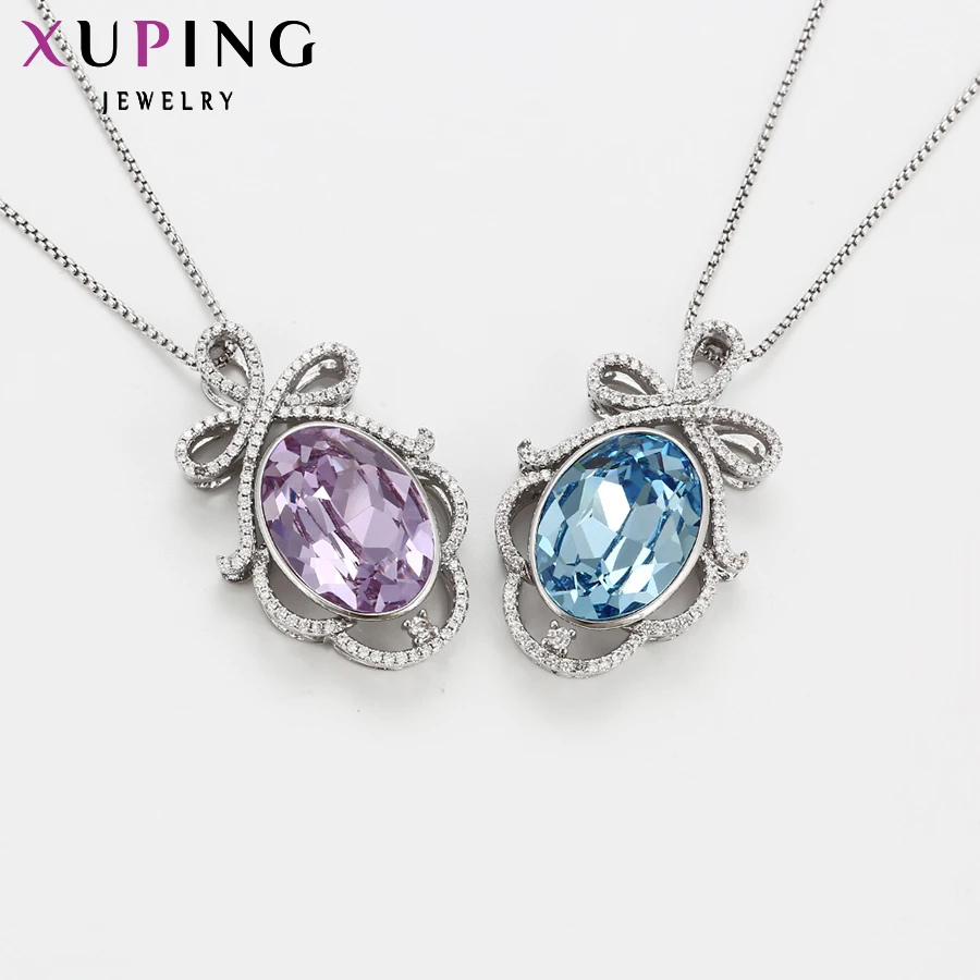 Xuping Роскошная модная подвеска высокого качества с кристаллами Swarovski в форме