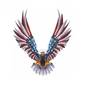 

Personality Car Sticker USA Eagle Decal Accessories PVC Car Accessories Flag Bald Eagle Car Sticker Decal 1pc 13cm*15cm