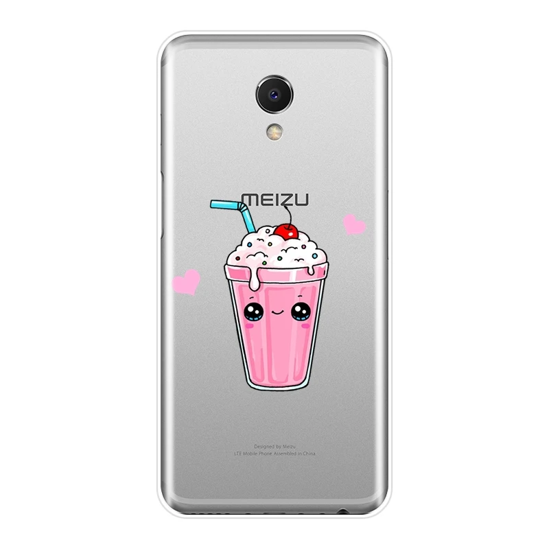 Мягкий чехол для телефона силиконовый Meizu M6 M6S M6T M5 M5C M5S M3 M3S M2 забавная задняя