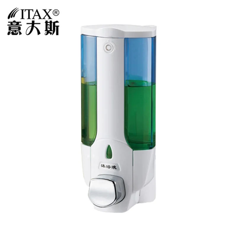 

X-2210 Wall Mount ABS Plastic Hand Clean Sanitizer Dispenser Wash Hair Body Liquid Gel Shower Hotel Bottle Box Push Toilet Bathr