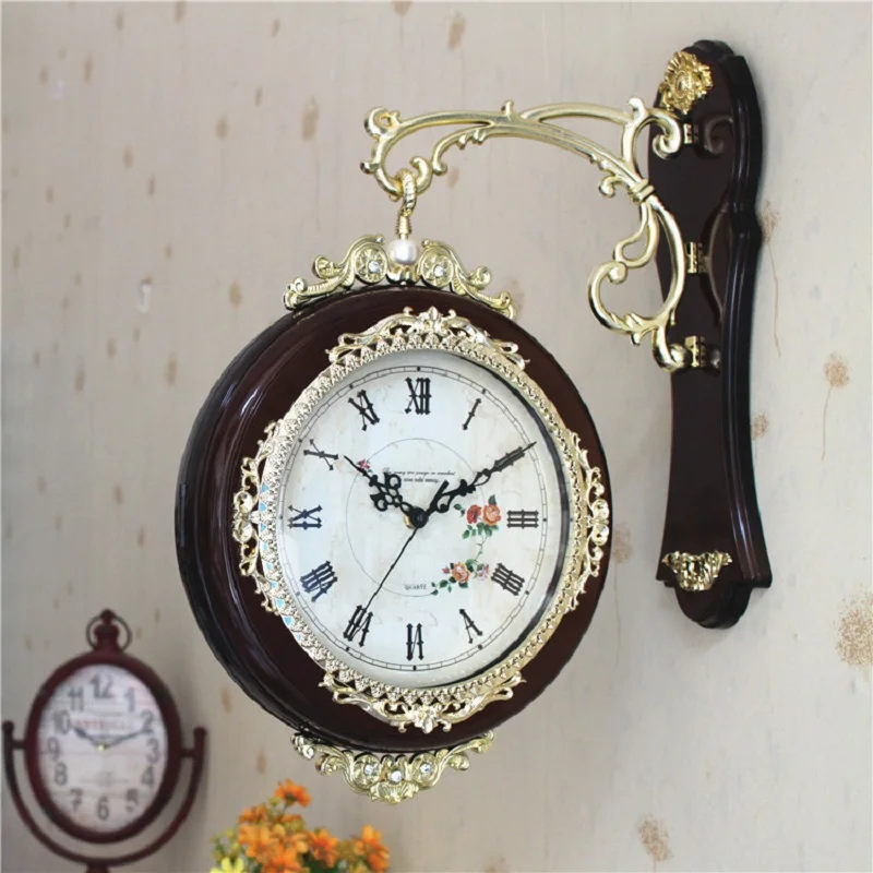 De-doble-cara-Reloj-de-pared-Saat-Reloj-de-parede-Duvar-Saati-creativo-Reloj-de-cuarzo (2)