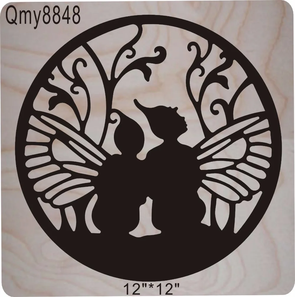 

A pair of angels Wood Mould is compatible with most leading machines Mold thickness: 15.8mm