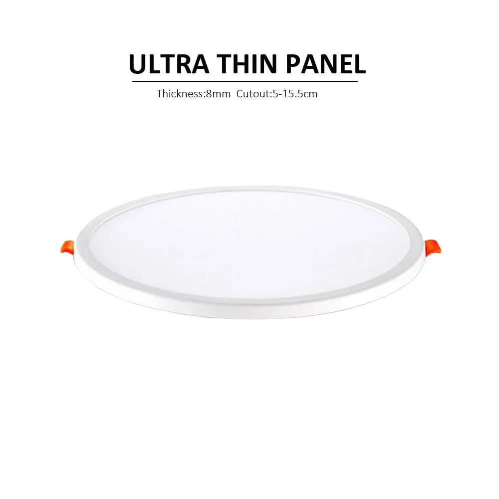 

LED Panel 220V Super Bright AC220V LED Panel Light LED Ceiling Light Round LED Downlight Round Panel Lights 6w 15w Panel Lamp
