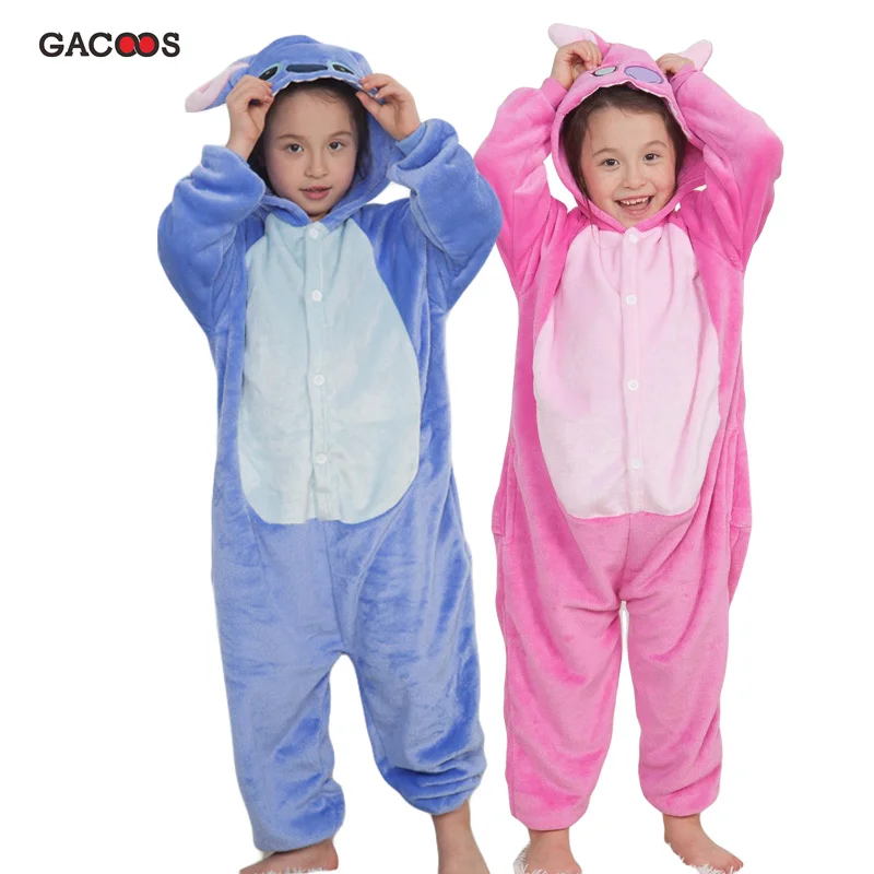 Boys Girls Unicorn Onesie Kigurumi Pajamas For Children Cartoon Animal Licorne Boy Halloween Costume Pyjamas Kids Baby Jumpsuit