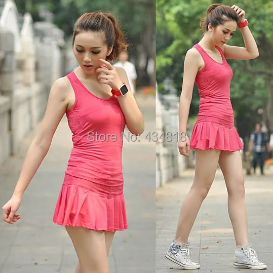 Women's Brand Polyester Breathable Tennis Sports Jersey Set Tennis