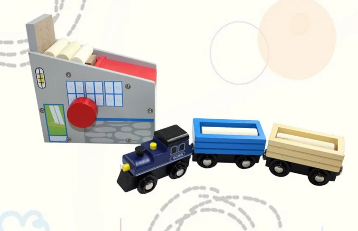 EDWONE МОСТ X Rail/Y rail/двойной пересечение сцены трек аксессуары и Brio деревянный поезд Развивающие мальчик/детская игрушка