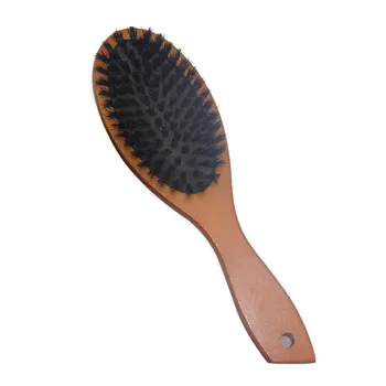 

Magic Wooden Hair Comb Natural Bristle Massage Comb Anti-static Scalp Paddle Brush Tangle Hairdressing Salon Hair care Tool