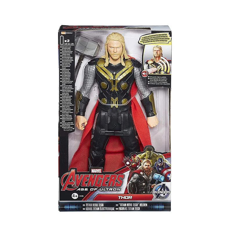 12 ''Marvel Мстители Титан герой серии Железный человек Тор Халк Капитан Америка