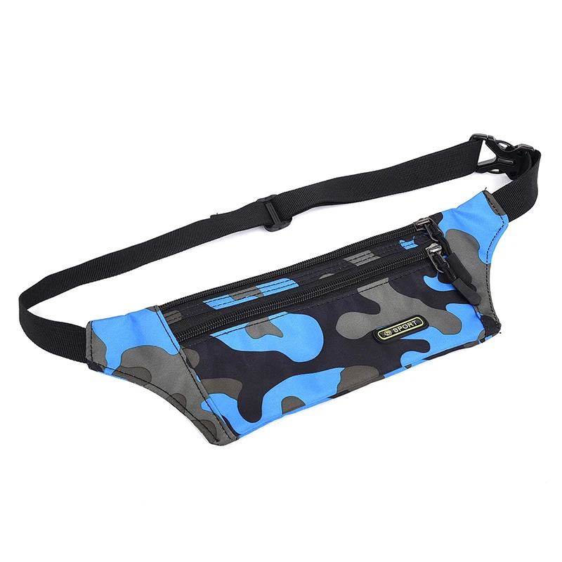 

Men Waist Bags Hip Package Casual Fanny Pack Travel Army Waist Mobile Phone Travel Bag