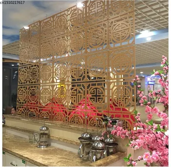 

6PCS/LOT Wooden Screens Biombo Creative Retro Living room Bedroom Dining Office Partition Curtain Decorative High quality