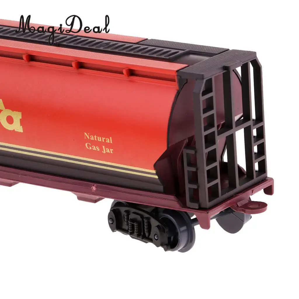 Scale Simulation Train Model Carriage Children Toy Electric Track Train Freight Car Railroad Car Diorama Wargame Accessory