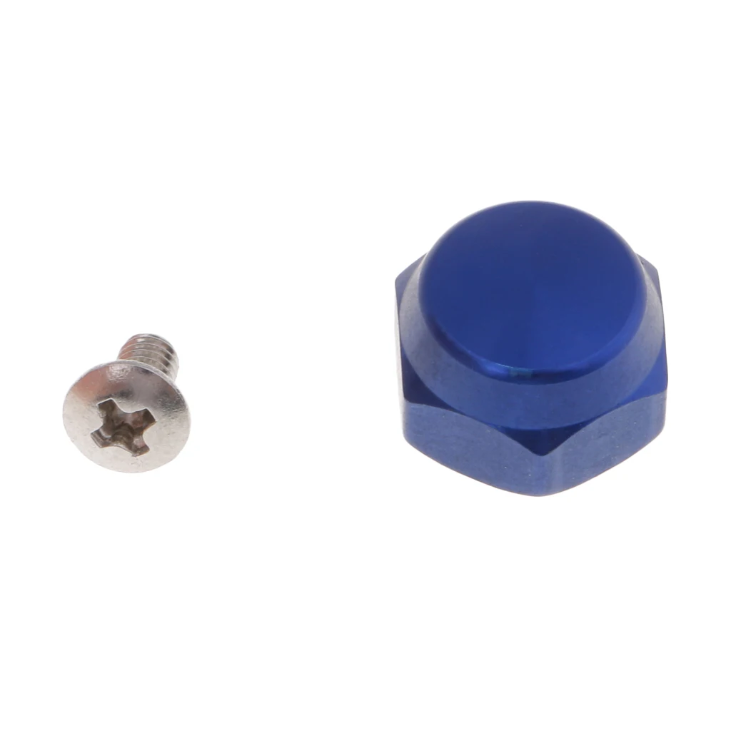 11mm Metal Screw Nut Cap Bearing Cover for Fishing Reel Left/Right Handle Knob Locking Plate DIY Fishing Accessories 5 Colors